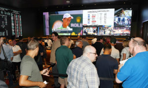 Legal sports betting in Michigan is currently limited to brick-and-mortar sportsbooks