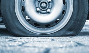 MI instant ticket winner flat tire
