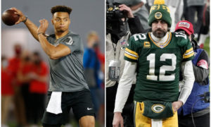 NFL Futures Odds 2021 NFC North Justin Fields Aaron Rodgers