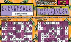 Michigan Lottery Millionaires Cashwords 2021