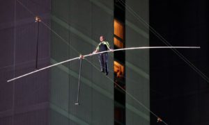 Nik Wallenda FireKeepers Casino July 2021