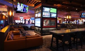 Four Winds Casino Sportsbook Lounge August 2021