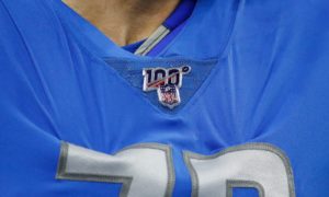 Caesars NFL Jersey Detroit Lions September 2021