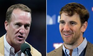 Peyton And Eli Manning September 2021