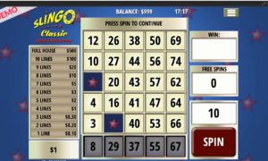 Slingo Michigan Online Casino Game December 2021