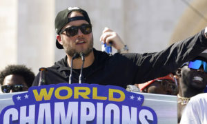 Matthew Stafford at Rams celebration