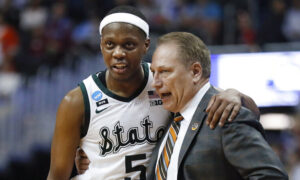 Cassius Winston and Tim Izzo