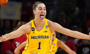 APTOPIX NCAA South Dakota Michigan Basketball