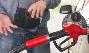 Lack,Of,Money,For,Gasoline,And,Fuel.,Expensive,Gasoline.,Driver