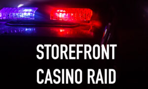 Police,Cars,At,Night.,Police,Car,Chasing,A,Car,At