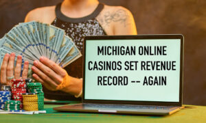 Michigan online casinos set revenue record again