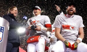 Super Bowl Betting. Patrick Mahomes, Travis Kelce.
