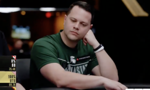 David Kaye PokerStars PSPC screenshot.