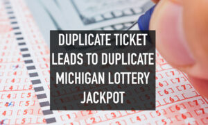 Michigan Lottery double jackpot winner.
