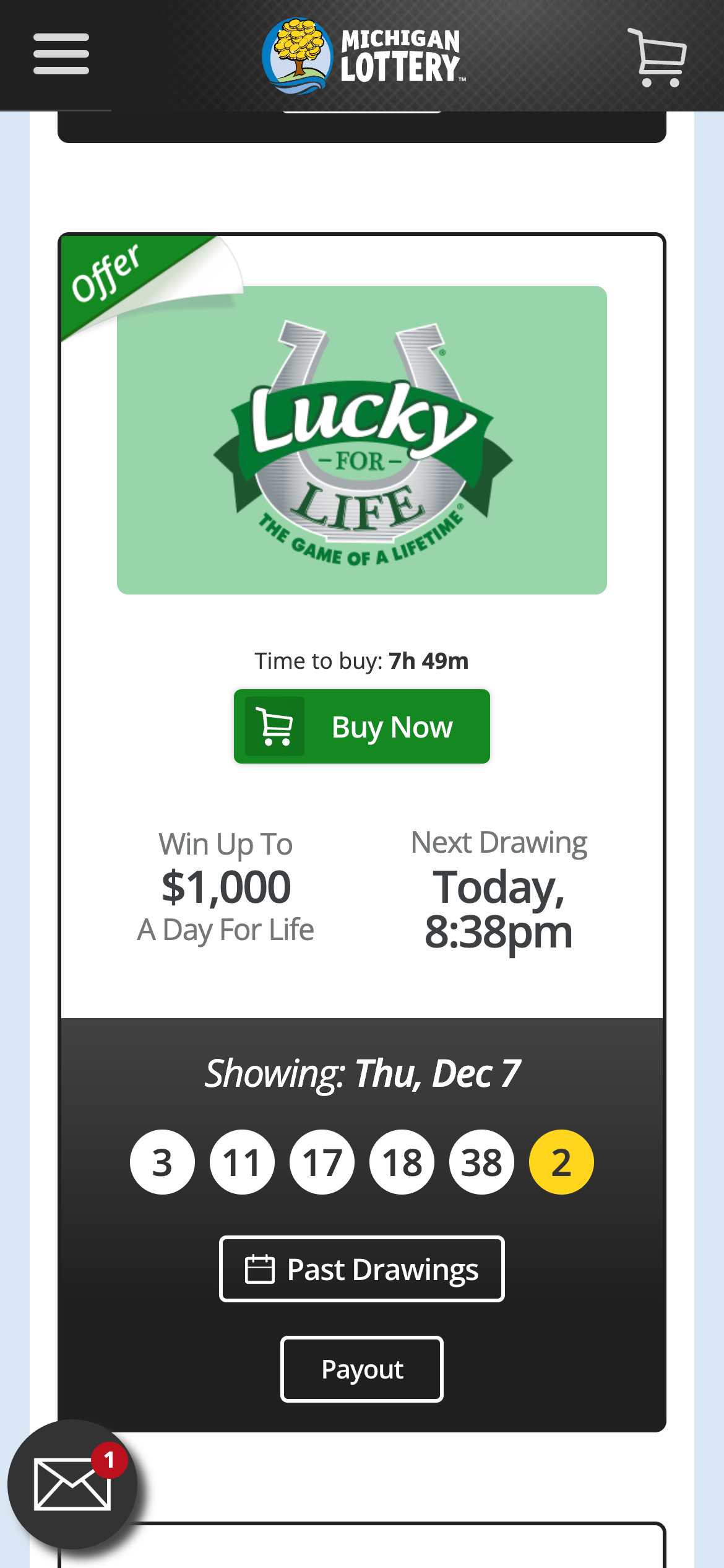 Michigan Lottery Online Michigan Lottery Promo Code 2024