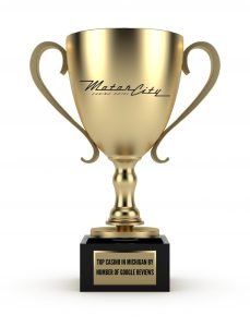 MotorCity Casino is the top casino in Michigan as ranked by number of Google Reviews