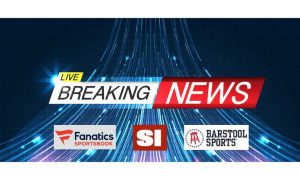 Breaking News graphic with the logos of Fanatics Sportsbook, Sports Illustrated and Barstool Sports. This week, Fanatics, Barstool and SI all made news that could impact Michigan online gambling