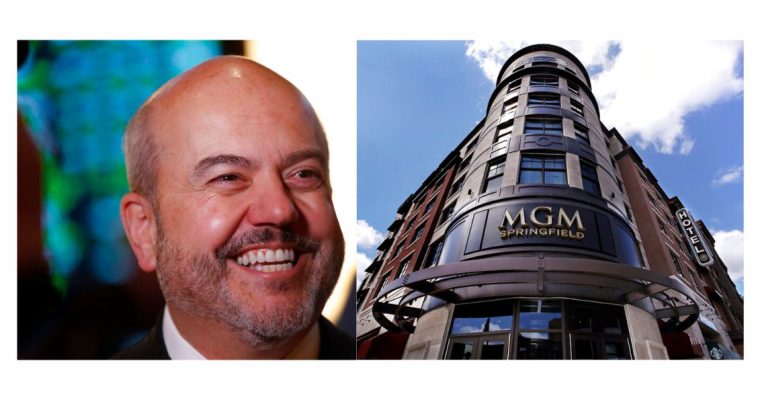 Louis Theros, the former vice president of the MGM Grand Detroit has been promoted to president of MGM Springfield in Massachusetts.
