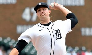 Detroit Tigers star pitcher Tarik Skubal. Sports betting declining in April isn't surprising in Michigan. However, a 22.6% year-over-year increase shows the market is still strong.