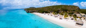 stock photo of a beach in Curacao