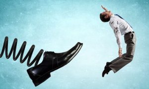 Shoe on a spring boots a businessman. Gambling law expert Michael Lipton said Michigan has more legal options to go after offshore gambling site Bovada than one might think.