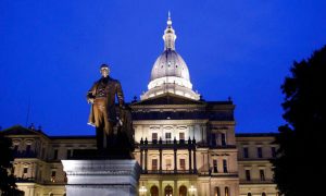 Michigan Capitol building. Increased funding by the Michigan legislature will allow the MGCB to increase problem gambling resources by $3 million and hire 14 new staff.