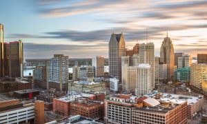 Detroit skyline. Detroit casinos are on pace to have the best year since 2019 after the MGCB reported $106.3 million in July revenue.