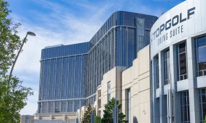 outside the MGM Grand Detroit