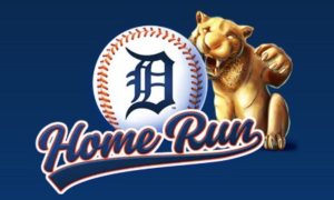 the logo of michigan online lottery game detroit tigers home run