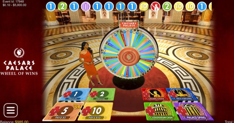 Caesars Palace Wheel of Wins