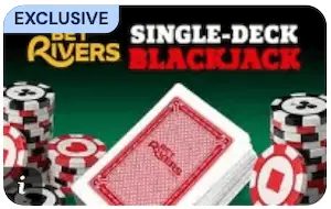 BetRivers Single Deck Blackjack