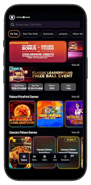 Caesars Palace Online Casino app