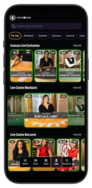 Caesars Palace Online Casino app