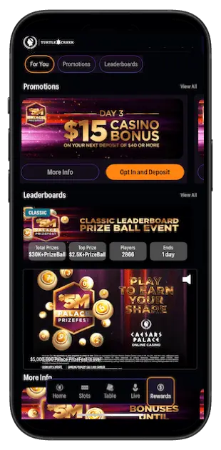 Caesars Palace Online Casino app