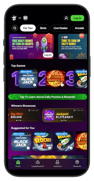 DraftKings Casino app