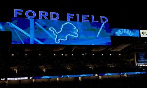 Ford Field ranked first among NFL stadiums for in-game sports wagering engagement.