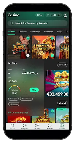 bet365 Casino Michigan app