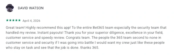 bet365 Sportsbook app review