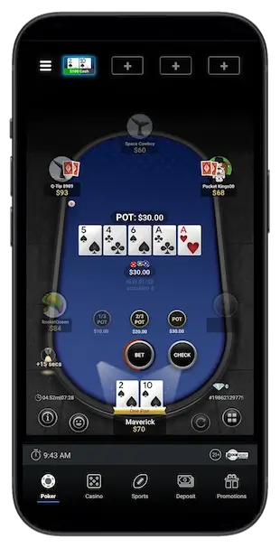 BetMGM Poker Michigan app