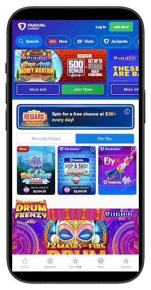 FanDuel Casino app