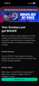 PokerStars Sunday Dynasty