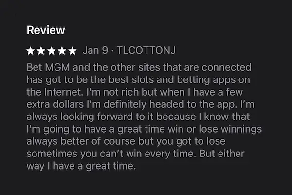 BetMGM Casino app review