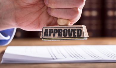 MGCB approval stamp on DraftKings multi-state poker application