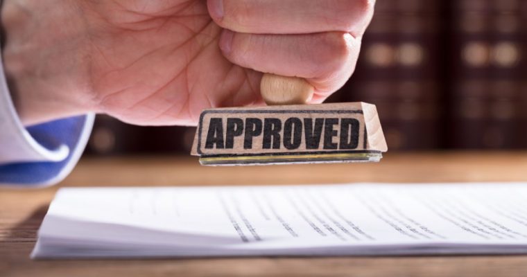 MGCB approval stamp on DraftKings multi-state poker application