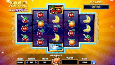 Wheel of Fortune Triple Spin Extreme slot
