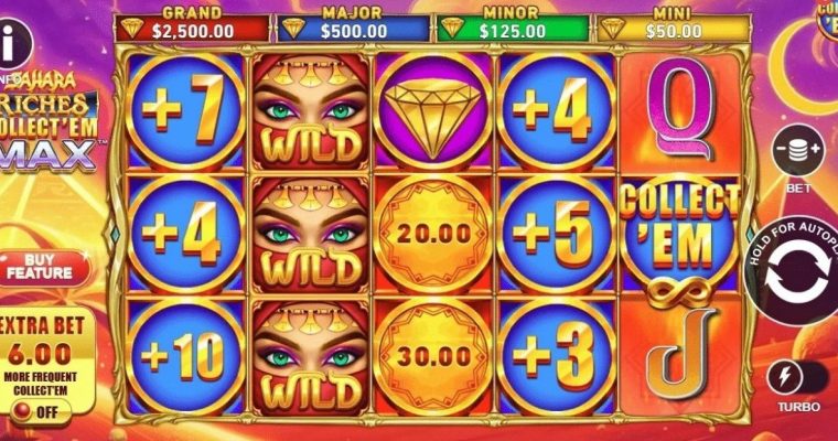 Hard Rock Bet has launched 12 new games for Michigan. including Sahara Riches.