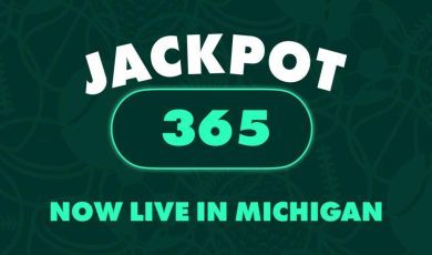bet365 Jackpot365 progressive jackpot promo graphic for Michigan