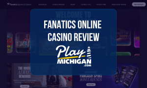 Fanatics Casino Review: Online casino homepage showcasing slots, live dealer games and rewards offers