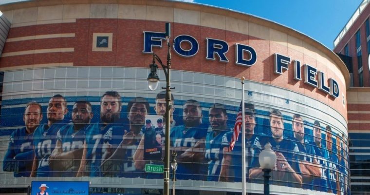 Fans at Ford Field and Comerica Park will see BetMGM's responsible gambling messages during Responsible Gaming Education Month.