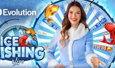 Michigan online casino players should be able to play Evolution's new Ice Fishing live casino game show before the end of the year.